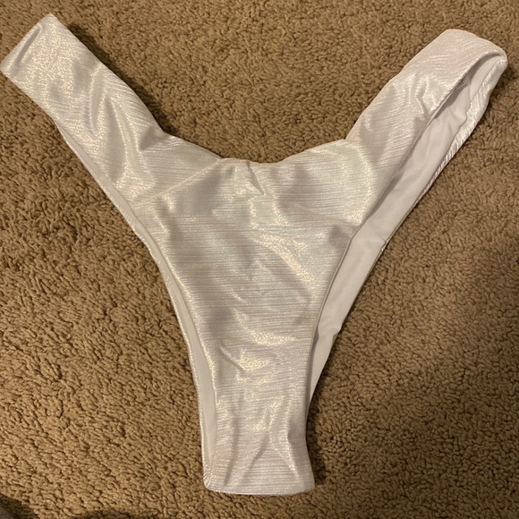 Zufal glitter disco wet looking bikini swimsuit - Picture 3 of 3